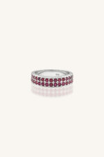 Ruby Ring in 92.5 Sterling Silver KLSR-11904