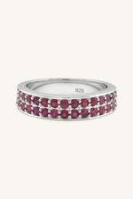Ruby Ring in 92.5 Sterling Silver KLSR-11904 - Image 4