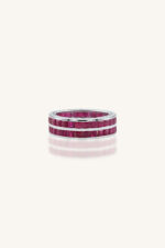 Ruby Ring in 92.5 Sterling Silver KLSR-11909 - Image 2