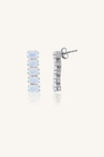 Moonstone Necklace Set in 92.5 Sterling Silver KLSS-40130 - Image 3