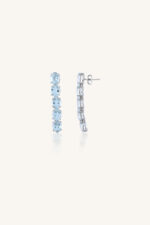 Aquamarine Necklace Set in 92.5 Sterling Silver KLSS-40158 - Image 2