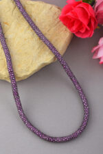 Pink Sapphire Necklace in 92.5 Sterling Silver KLSS-40294 - Image 3