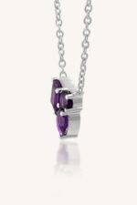 Amethyst  Pendant in 92.5 Sterling Silver KLSP-50612 - Image 4