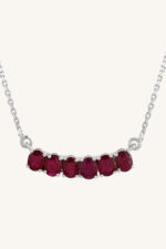Ruby Pendant in 92.5 Sterling Silver KLSP-50614 - Image 3