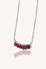 Ruby Pendant in 92.5 Sterling Silver KLSP-50614 - Image 2