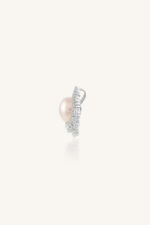 Pearl and Cz Pendant in 92.5 Sterling Silver KLSP-50615 - Image 3
